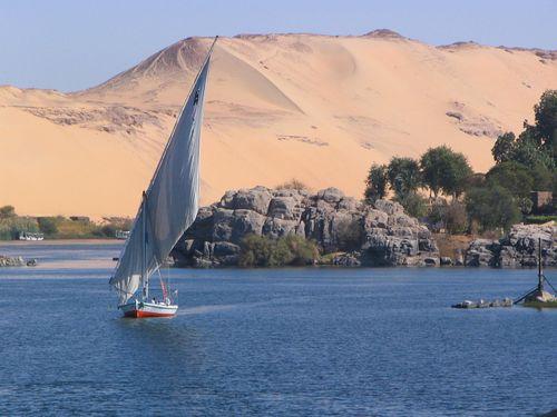 Felluca Nile River Egypt